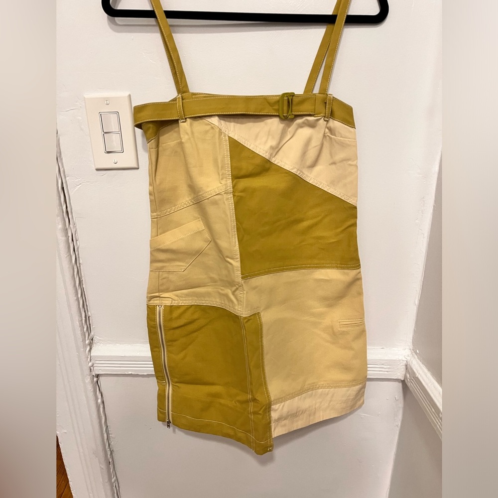 Zara Patchwork Mini Dress